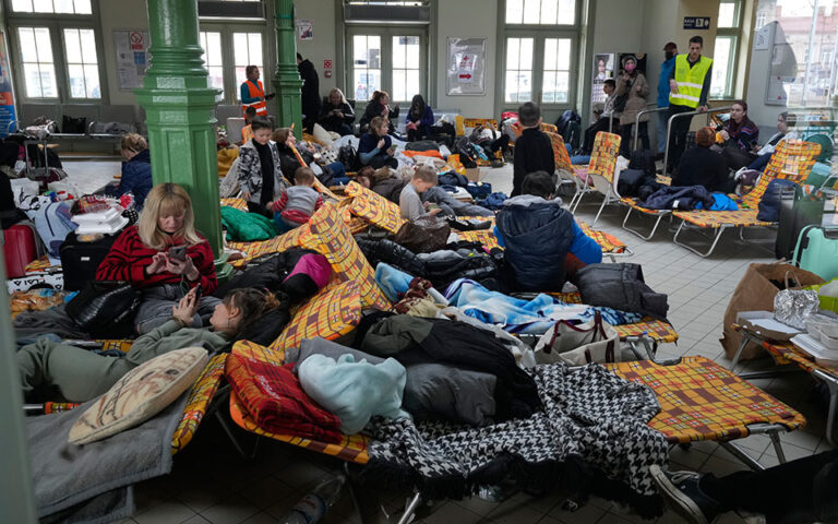ουκρανία-πρόσφυγες